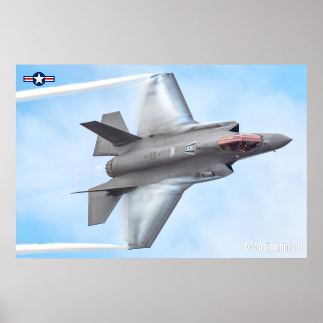 PÓSTER LUZ F-35A II (Frente)