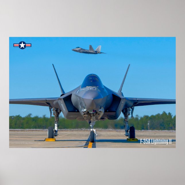 PÓSTER LUZ F-35A II (Frente)