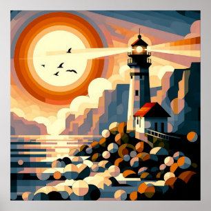 Póster Luz guía