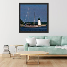 Póster Luz Guiadora de Newport