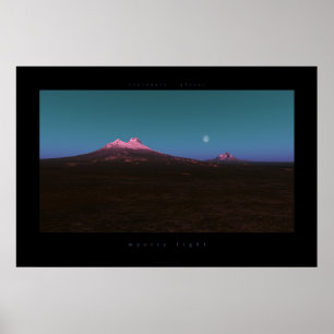 Póster luz mística