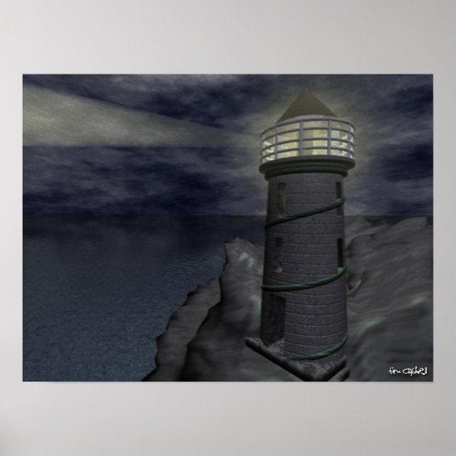 Póster Luz oscura (Frente)