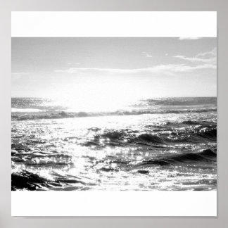 Póster Luz sobre el agua