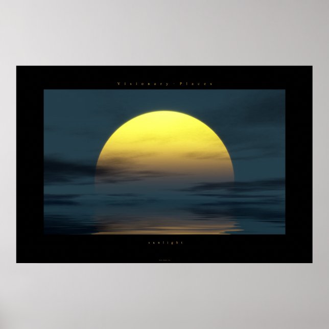Póster luz solar (Frente)