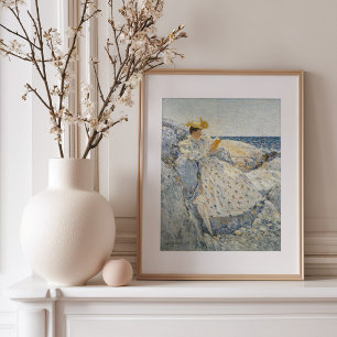 Póster Luz solar de verano Childe Hassam