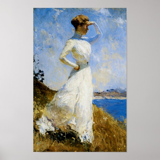 Póster Luz solar por Frank Benson (Frente)