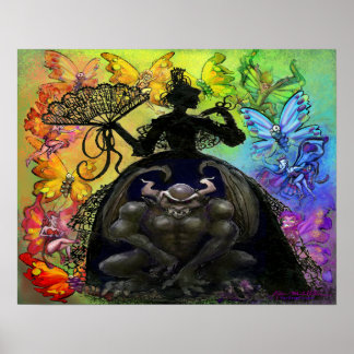 Póster Luz y oscuridad