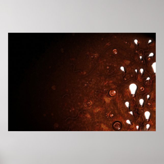 Póster Luz y oscuridad (Frente)