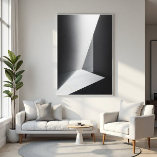 Póster Luz y Sombra Arquitectónica Minimalista