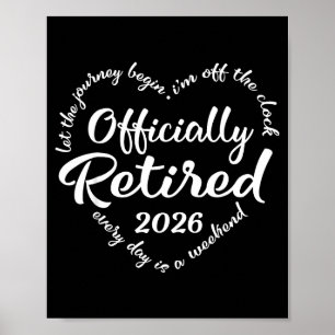 Póster Ly Jubilada 2026 Escuchar Para Mujeres Jubilación 