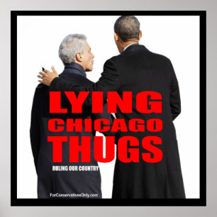 Póster Lying Chicago Thugs