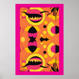 Póster Lying Flat or Flat Out Lying