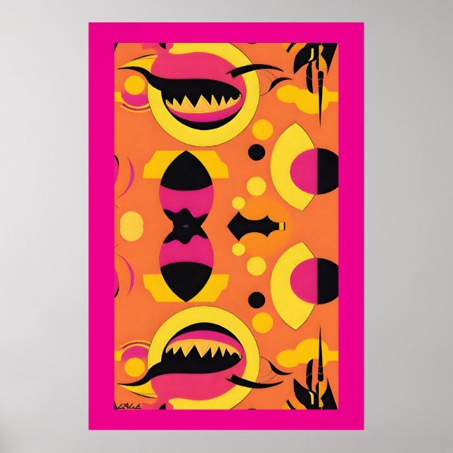 Póster Lying Flat or Flat Out Lying (Frente)