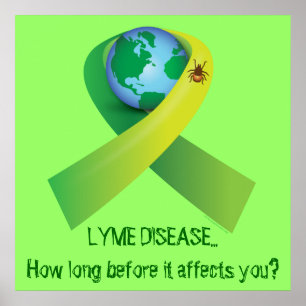 Póster Lyme en todo el mundo