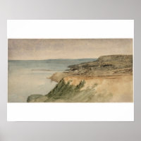 Lyme Regis, Dorset, c.1797 (con lápiz sobre el tex