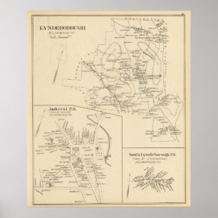 Póster Lyndeborough, Hillsborough Co