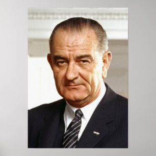 Póster Lyndon B. Johnson 36