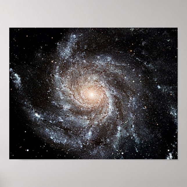 Póster M101 Galaxia espiral de volante NASA (Frente)