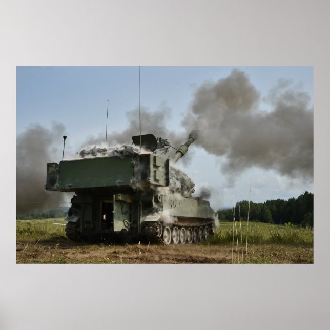 Póster M109A6 Paladin (Frente)