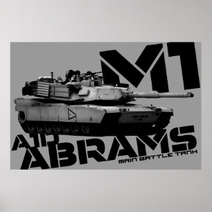 Póster M1 Abrams