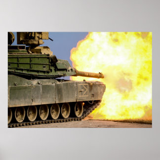 Póster M1 Abrams Tank