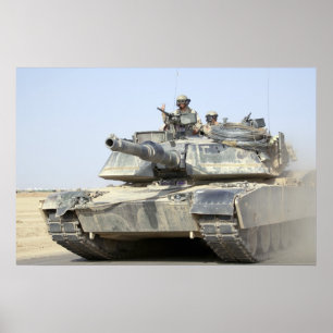 Póster M1A1 Abrams