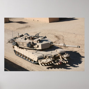 Póster M1A1 Abrams