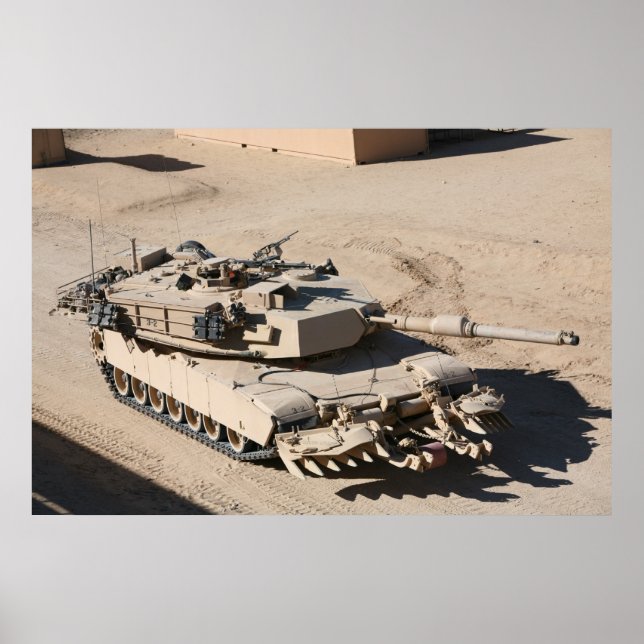 Póster M1A1 Abrams (Frente)
