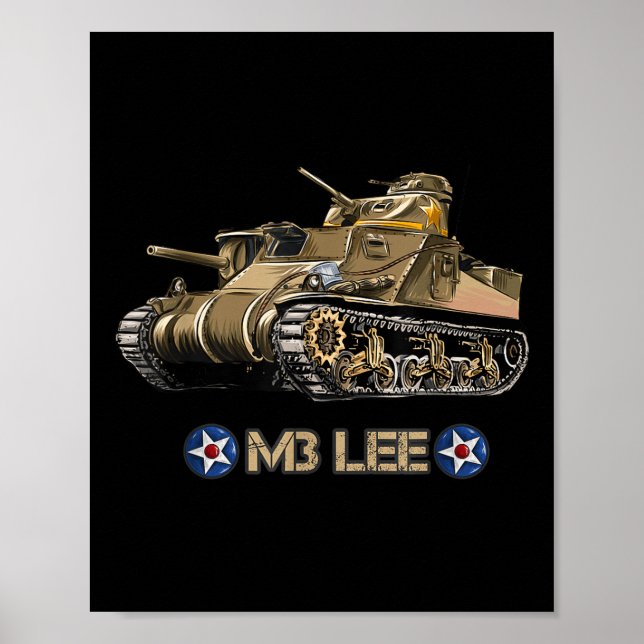 Póster M3 Lee (Frente)