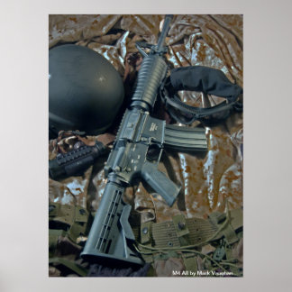 Póster M4 All por Mark Vaughan