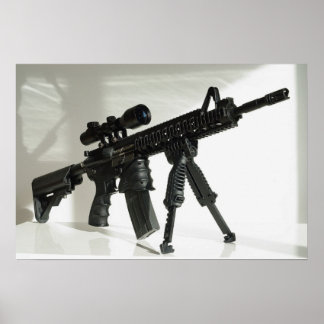 Póster M4 sobre Bipod