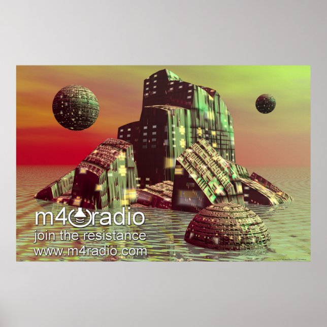 Póster M4Radio Starship (Frente)