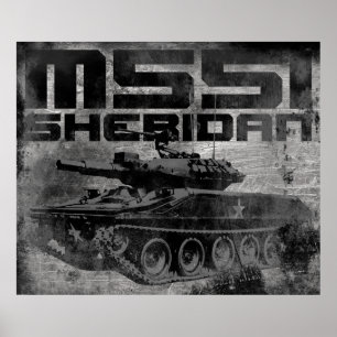 Póster M551 Sheridan