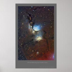 Póster M78 Reflection Nebula in Orion