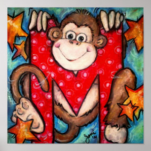 Póster M es para Monkey
