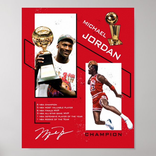 Póster M.Jordan (Frente)