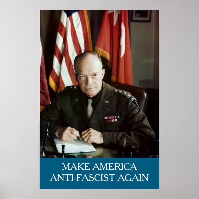 Póster MAAFA de Dwight D. Eisenhower (Frente)