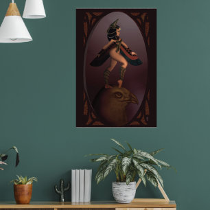 Póster MAAT egipcia - Estilo Anime