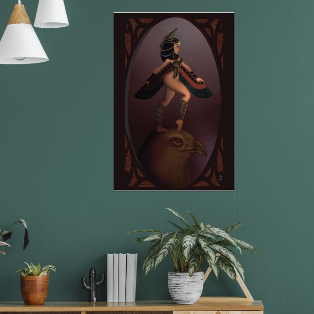 Póster MAAT egipcia - Estilo Anime (Salón 1)