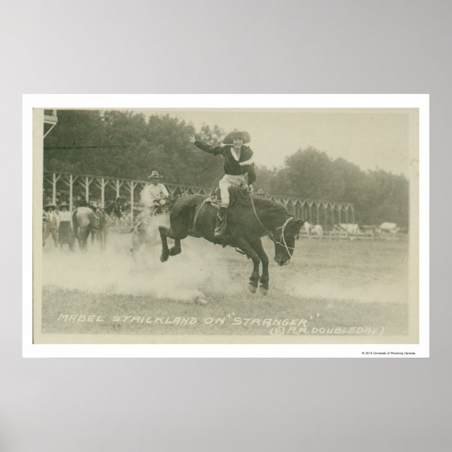 Póster Mabel Strickland en Stranger. (Frente)