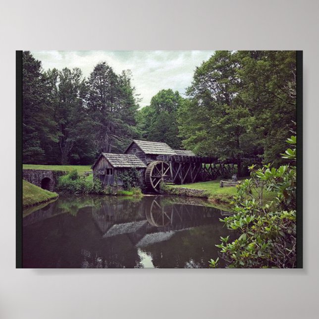 Póster Mabry Mill, Virginia (Frente)