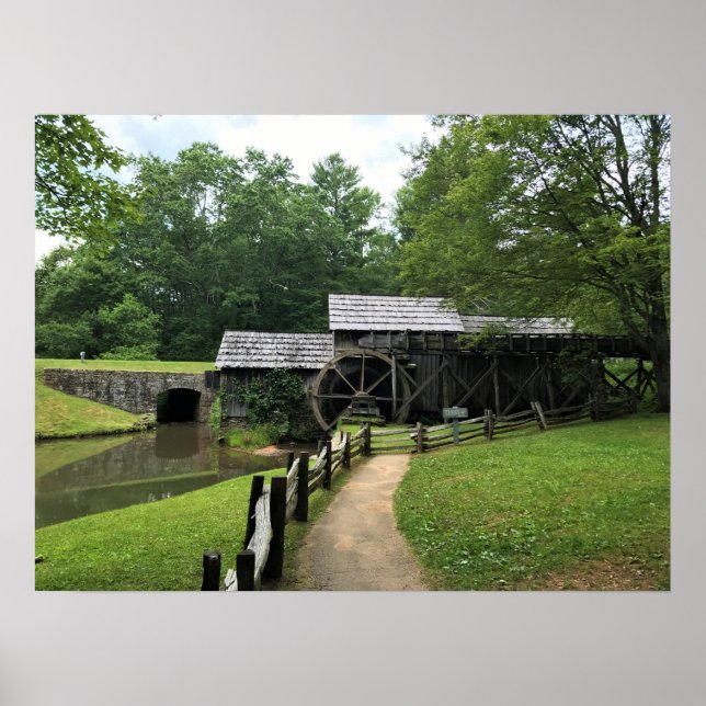 Póster Mabry Mill, Virginia (Frente)