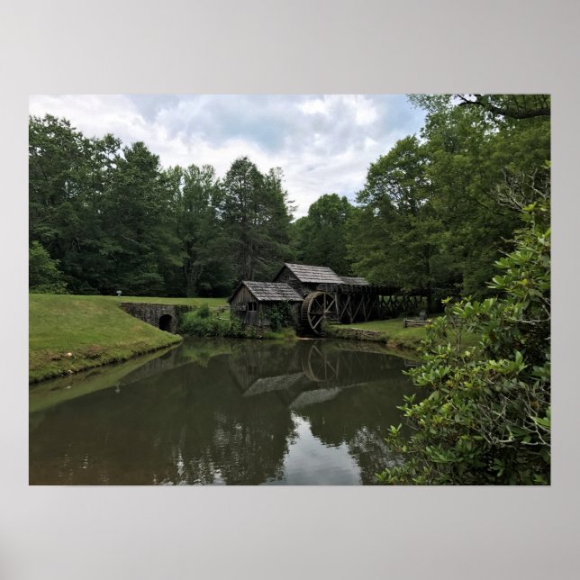Póster Mabry Mill, Virginia (Frente)