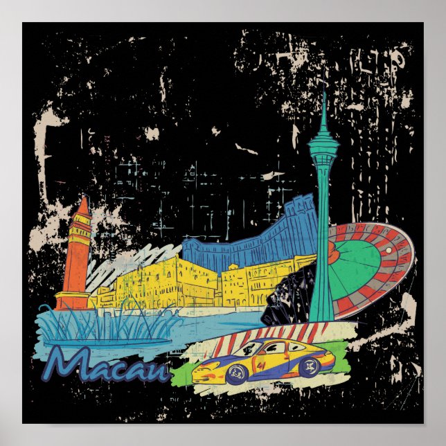 Póster Macao (Frente)