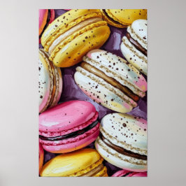 Póster Macaron Wall Art