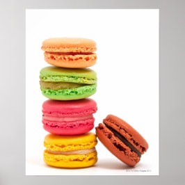 Póster Macarons de Francia
