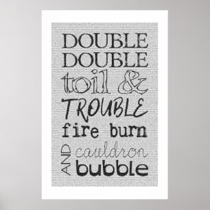 Póster Macbeth Night Poster de texto completo