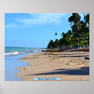 Póster Maceió, Alagoas, Brasil
