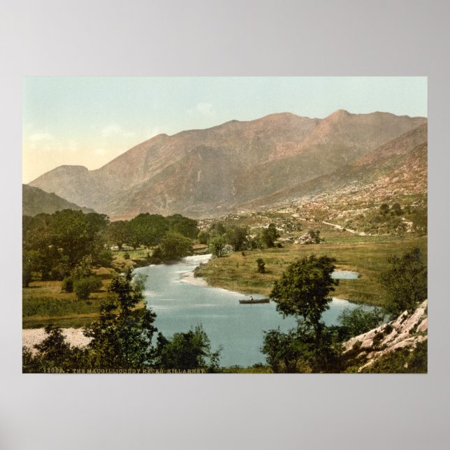 Póster MacGillicuddy Reeks, Killarney, County Kerry (Frente)
