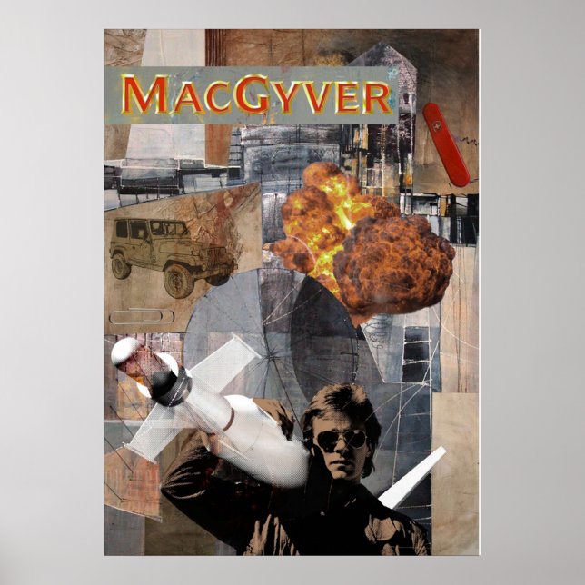 Póster MacGyver (Frente)